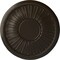 Ekena Millwork Leandros Ceiling Medallion (Fits Canopies up to 6 3/8"), 19 7/8"OD x 1 1/4"P, Stone Hearth CM22LNSHF - alternate 1